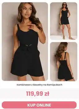 Renee Kombinezon z bawełny na ramiączkach Renee oferta