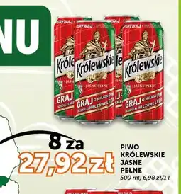 ABC Piwo Królewskie Jasne Pełne 8-pak oferta