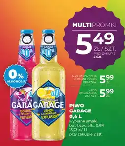 Duży Ben Piwo bezalkoholowe Garage Lemon & Lemongrass Explosion oferta