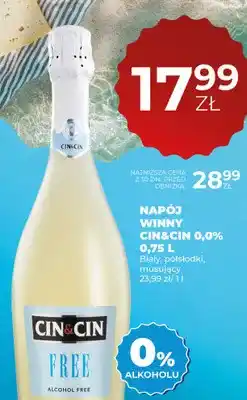 Duży Ben Napój winny Cin&Cin Free oferta