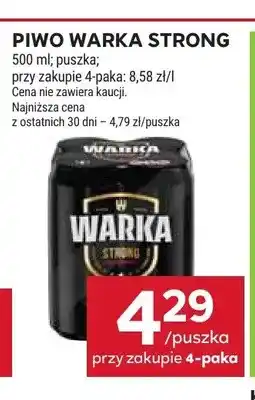 Stokrotka Piwo Warka Strong oferta