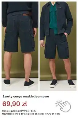 Medicine Szorty cargo męskie jeansowe oferta
