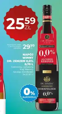 Duży Ben Napój winny Dr. Zenzen Dornfelder oferta
