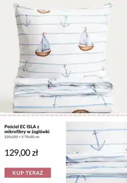 Homla Pościel EC Isla z mikrofibry w żaglówki 220x200 cm + 2x70x80 cm oferta