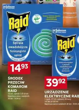 Stokrotka Środek przeciw komarom Raid spirala oferta