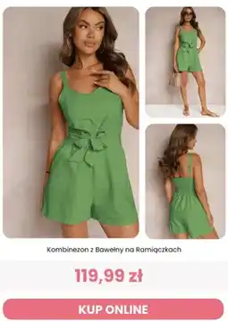 Renee Kombinezon z bawełny na ramiączkach Renee oferta