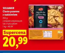 Lidl Ciasto pszenne z nadzieniem z tuńczykiem Sol&Mar oferta