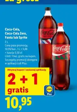 Lidl Napój gazowany Coca-Cola oferta