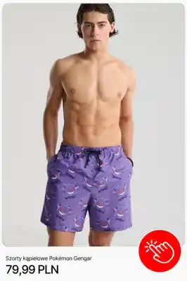 Szorty kąpielowe Pokémon Gengar Cropp