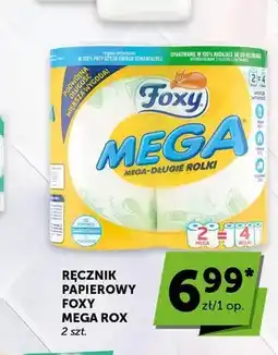 ABC Ręcznik papierowy Foxy Mega Rox 2-pak oferta