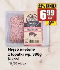 API MARKET Mięso mielone z łopatki wieprzowej Nikpol oferta