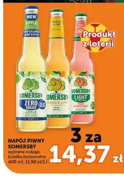 ABC Napój piwny Somersby Zero Sugar Apple oferta
