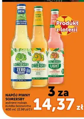 Napój piwny Somersby Zero Sugar Apple