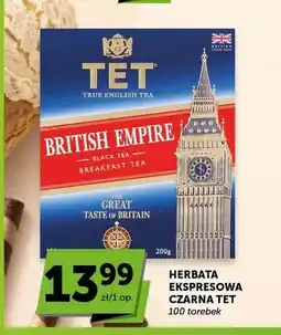 ABC Herbata ekspresowa czarna TET British Empire oferta
