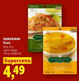 Lidl Pasta Yellow Curry Kanokwan oferta