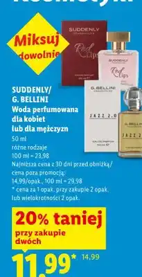 Lidl Woda perfumowana dla mężczyzn G. Bellini Jazz 2,0 oferta