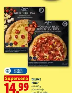 Lidl Pizza mrożona Wood Oven Fired Spicy Salami Deluxe oferta