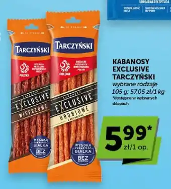 Kabanosy Exclusive Tarczyński wieprzowe