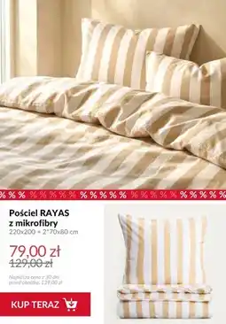Homla Pościel z mikrofibry RAYAS 220x200 cm + 2x70x80 cm oferta