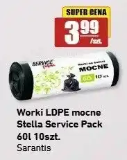 API MARKET Worki na śmieci LDPE mocne Stella Service Pack 10-pak 60 l oferta