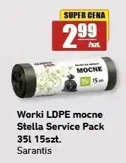 API MARKET Worki na śmieci LDPE mocne Stella Service Pack 15-pak 35 l oferta