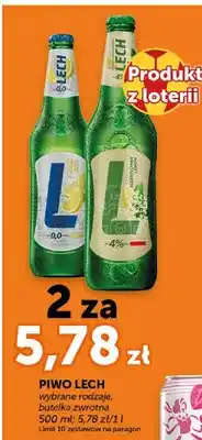 ABC Piwo smakowe Lech Elderflower Lemon 4% oferta