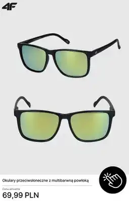 4F Okulary przeciwsłoneczne z multibarwną powłoką 4F oferta