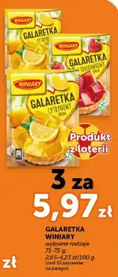 ABC Galaretka o smaku cytrynowym Winiary oferta