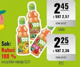 Eurocash Sok: Kubuś 100% oferta
