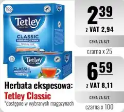 Eurocash Herbata ekspesowa: Tetley Classic oferta