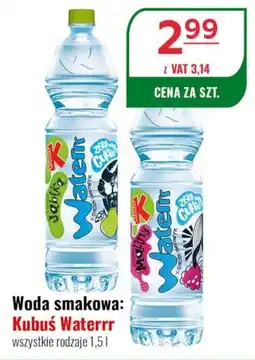 Eurocash Woda smakowa: Kubuś Waterrr oferta