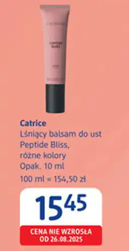 dm drogerie markt Catrice Lśniący balsam do ust Peptide Bliss oferta
