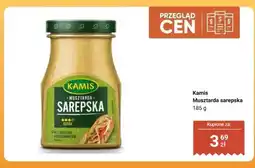 Biedronka Musztarda sarepska Kamis oferta