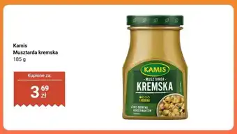 Biedronka Musztarda kremska Kamis oferta