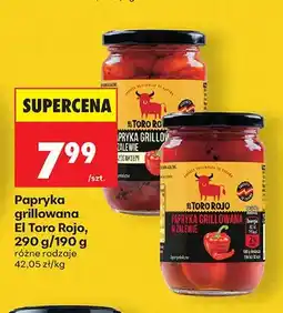 Biedronka Papryka grillowana El Toro Rojo oferta