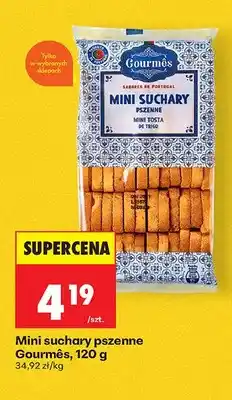 Biedronka Mini suchary pszenne Gourmês oferta