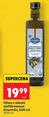 Biedronka Oliwa z oliwek niefiltrowana Gourmês oferta