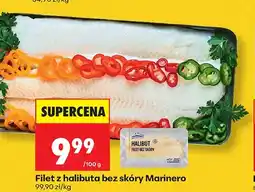 Biedronka Filet z halibuta bez skóry Marinero oferta