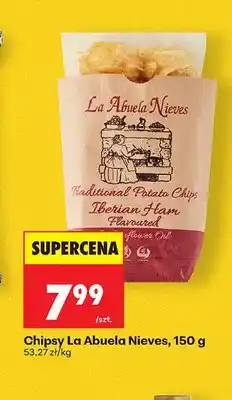 Biedronka Chipsy La Abuela Nieves oferta