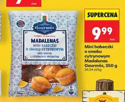 Biedronka Mini babeczki o smaku cytrynowym Madalenas Gourmês oferta