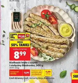 Biedronka Kiełbaski białe z szynki i cielęciny Kraina Wędlin oferta