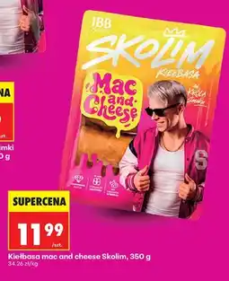 Biedronka Kiełbasa mac and cheese Skolim JBB Bałdyga oferta