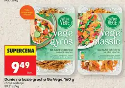 Biedronka Danie na bazie grochu Go Vege vege gyros oferta