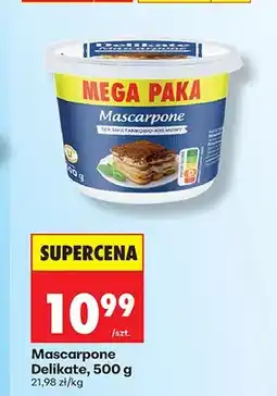 Biedronka Mascarpone Delikate oferta