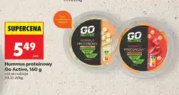 Biedronka Hummus proteinowy Go Active klasyczny oferta