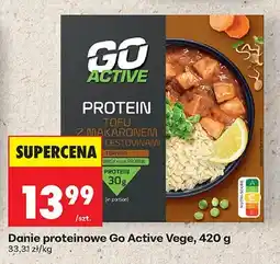 Biedronka Danie proteinowe Go Active Vege tofu z makaronem teriyaki oferta
