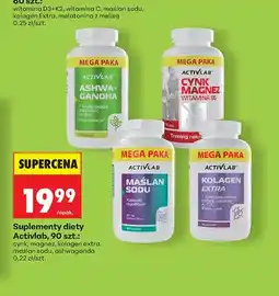 Biedronka Suplement diety Activlab cynk magnez oferta