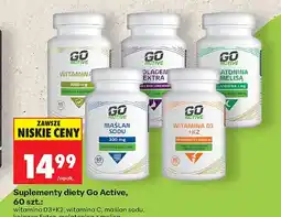 Biedronka Suplement diety Go Active witamina D3+K2 oferta