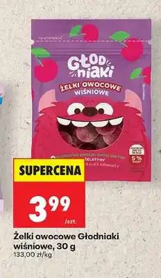Biedronka Żelki owocowe Głodniaki wiśniowe oferta