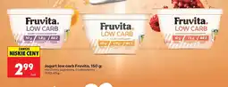 Biedronka Jogurt low carb Fruvita truskawkowy oferta